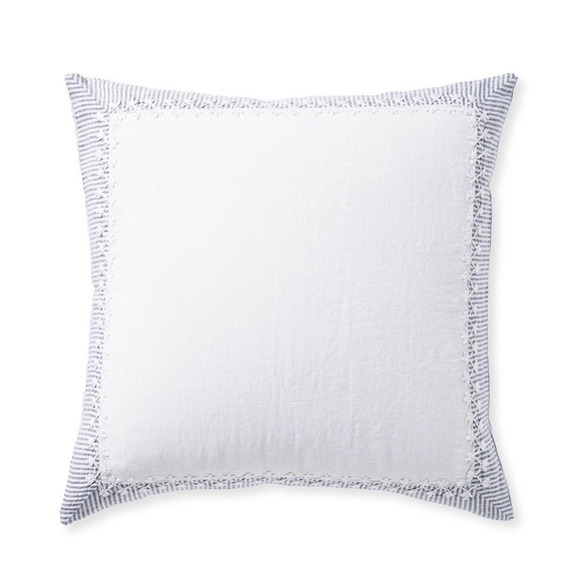 Serena & Lily Bedding Serena And Lily Danbury Euro Shams Navy Poshmark